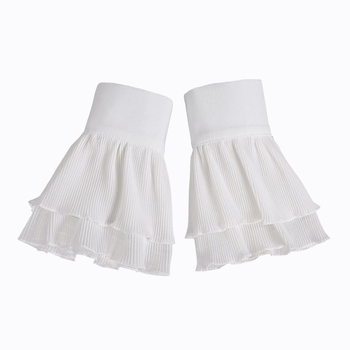 Mrežasti čipkasti ovratnik od šifona s lažnim rukavima – ženski ukras