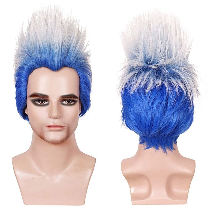 Perucă bărbătească Yn268, lungime scurtă, fibră rezistentă la temperatură, procesare mecanică, nu se vopsește și nu se poate face perm, stil cosplay realist european/american