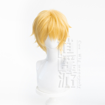 Perucă cosplay Chainsaw Man Denji, structură cu dublu strat, fibre rezistente la temperatură, vopsire fără căldură, modelare mecanică