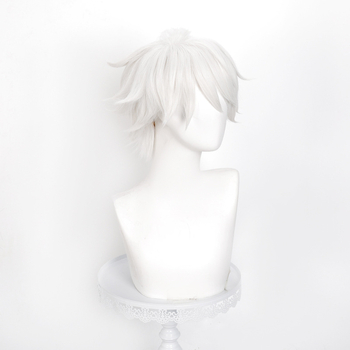 Shang Nisi cosplay paróka – rövid haj, magas hőmérsékletű szálak, festhető és göndöríthető, anime cosplay stílus, arcformázó hatás
