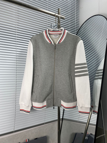 Baseballdzseki nőknek és férfiaknak, csíkos, álló gallérral, cipzárral, laza szabású, külső anyag 100% pamut, bélés 100% pamut