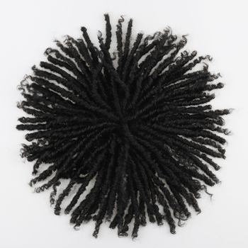 Muška perika za dreadlock s volumenom – NSFK01, visokotemperaturna žica, mehanička obrada