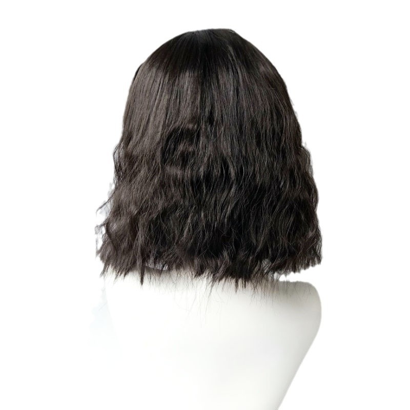 Περούκα με κοντό σγουρό μαλλί, κορεατικό στυλ, μοντέλο 781, ίνες ανθεκτικές στη θερμότητα