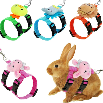 Котешка каишка от плат за разходки — регулируема, за котки, въже и вериги за домашни любимци