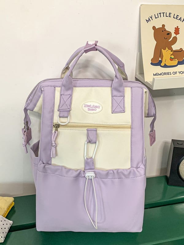 Školska torba za djevojčice, velika kapaciteta 20–35 L, materijal: najlon, vodootporna, unutarnja podstava: najlon, marka Xinlai baizi