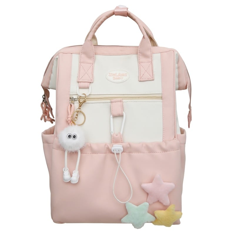 Školska torba za djevojčice, velika kapaciteta 20–35 L, materijal: najlon, vodootporna, unutarnja podstava: najlon, marka Xinlai baizi