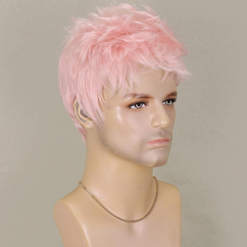 Muška perika Keris M4272 - kratka kosa, vlakna visoke temperature, mehanizam obrade, model M4272