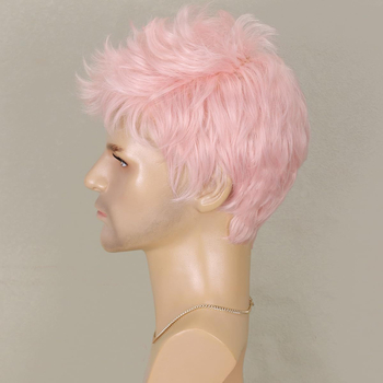 Muška perika Keris M4272 - kratka kosa, vlakna visoke temperature, mehanizam obrade, model M4272