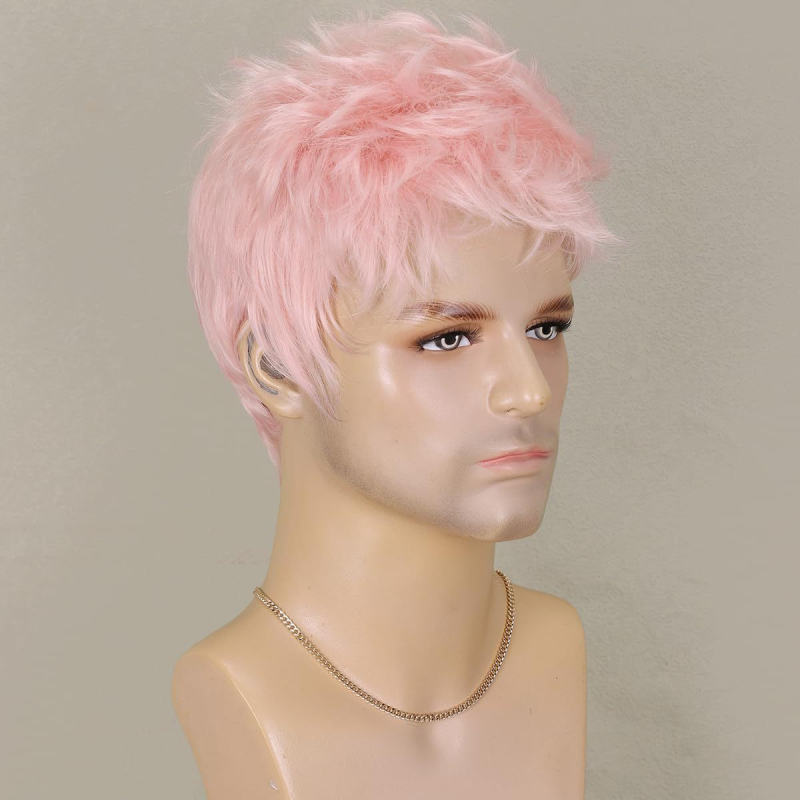 Muška perika Keris M4272 - kratka kosa, vlakna visoke temperature, mehanizam obrade, model M4272