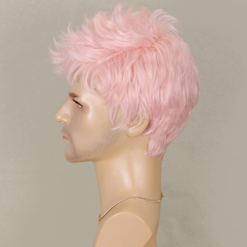 Muška perika Keris M4272 - kratka kosa, vlakna visoke temperature, mehanizam obrade, model M4272