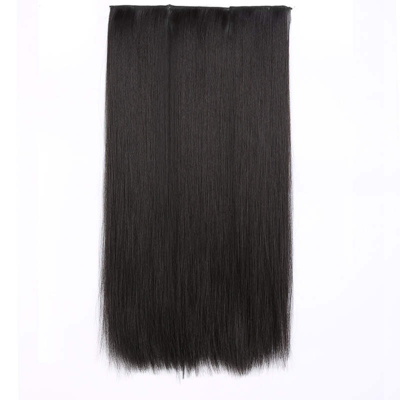 Tri dijelna clip-in perika za žene s dugom kovrčavom kosom, volumen, nevidljivo pričvršćivanje, vlakna otporna na toplinu