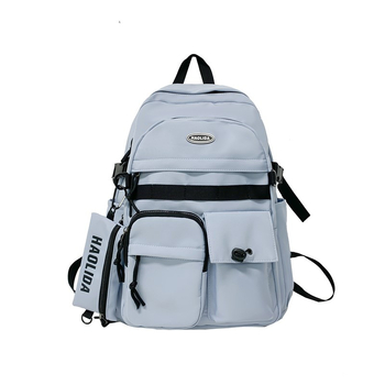 Rucsac unisex, capacitate mare, impermeabil din Oxford, căptușeală din nailon, curele cu pernă de aer