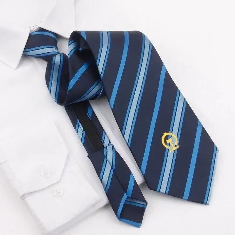 Unisex kravata s prugama u Jacquard tkanju, poliesterska vlakna, stil strelica, motiv zviježđa