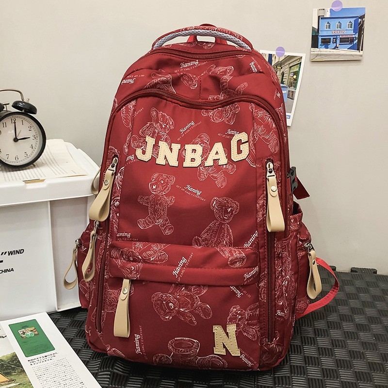 Unisex ruksak za slobodno vrijeme i putovanja, najlon, kapacitet 36–55 l, za 16-inčni laptop, crtani motiv, brenda Xipeng, ergonomski stražnji panel