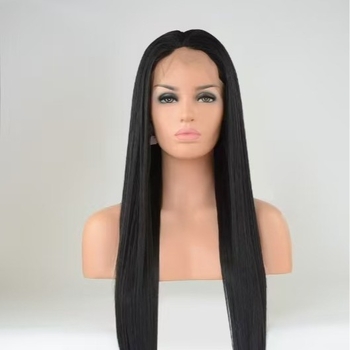 Perika Ruicai, srednji dio, duga ravna kosa, visoko temperaturno svileno vlakno, polu-mehanička obrada