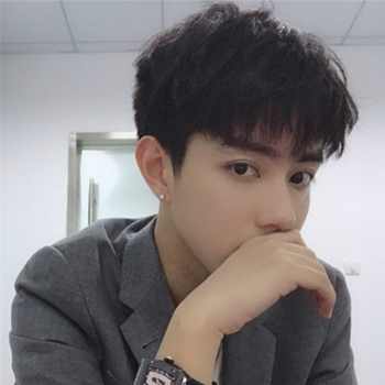 Ανδρική περούκα με υφή κοντών μαλλιών, κορεατικό στυλ, μοντέλο 288, θερμοανθεκτικές συνθετικές ίνες, ευθείες φράντζες, δυνατότητα βαφής