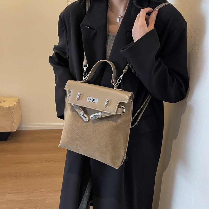 Ruksak u stilu Urban Simplicity, PU materijal, poliester podstava, zaključavanje