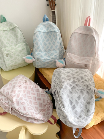 Nylon ruksak s zatvaračem na zip, pretinac za prijenosno računalo, unutarnji sloj, prozračan i vodootporan