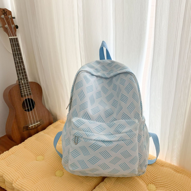 Nylon ruksak s zatvaračem na zip, pretinac za prijenosno računalo, unutarnji sloj, prozračan i vodootporan