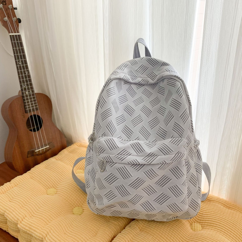 Nylon ruksak s zatvaračem na zip, pretinac za prijenosno računalo, unutarnji sloj, prozračan i vodootporan