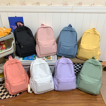 Unisex školski ruksak u japanskom stilu, od najlona, kapaciteta 20–35 L, kompatibilan s 12-inčnim laptopom, jastučno naramenice s zračnim jastukom