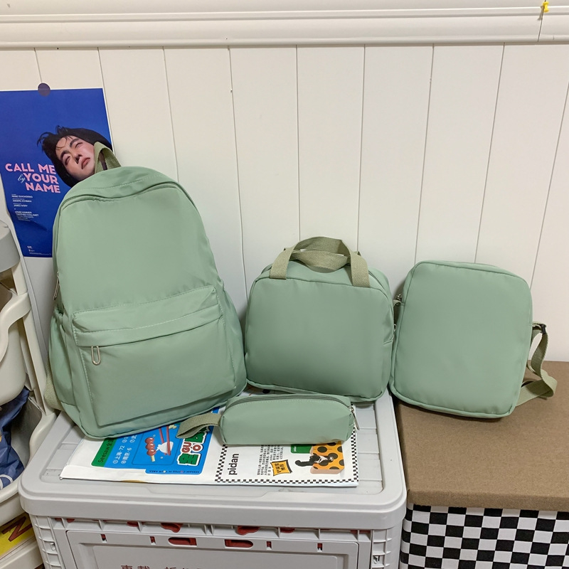 Unisex školski ruksak u japanskom stilu, od najlona, kapaciteta 20–35 L, kompatibilan s 12-inčnim laptopom, jastučno naramenice s zračnim jastukom