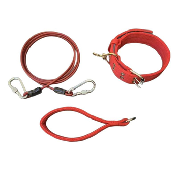 Кучешка каишка с железна верига, антиухапване, неретракторна, аксесоар