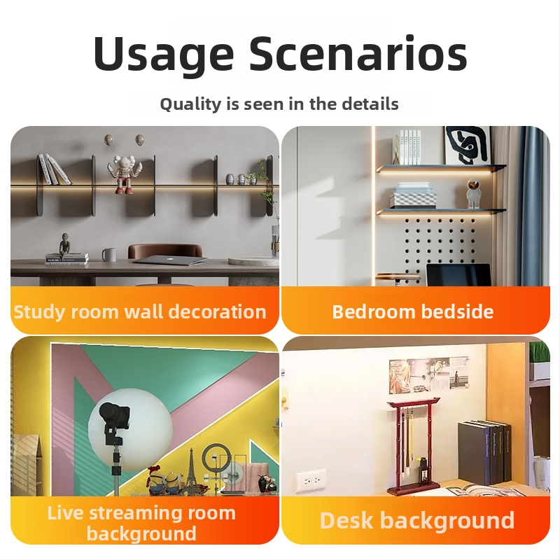 Monochromatická LED páska s samolepiacim zadným povrchom, USB napájanie 5V, 60 LED (2835), 5W, bez stmavenia, televízne pozadie