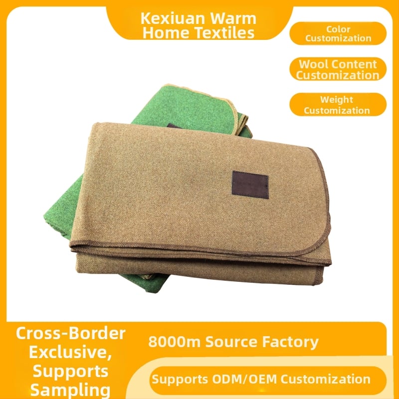 Gyapjú takaró, 80%-os gyapjú tartalom, tömeg 300–499 g, minden szezonhoz, testreszabás lehetséges