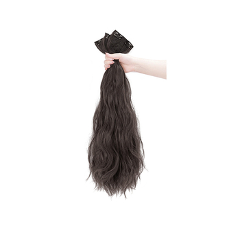 Yi Zi Wig – trodijelni set za proširenje kose, vlakno otporno na toplinu, nevidljivi spoj, volumen i prirodan izgled