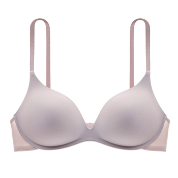 Editha σουτιέν χωρίς ραφές για γυναίκες, νάιλον ύφασμα, cups 3/4 με λεπτό σφουγγάρι, σταθερά διπλά λουριά, πίσω διπλό κούμπωμα