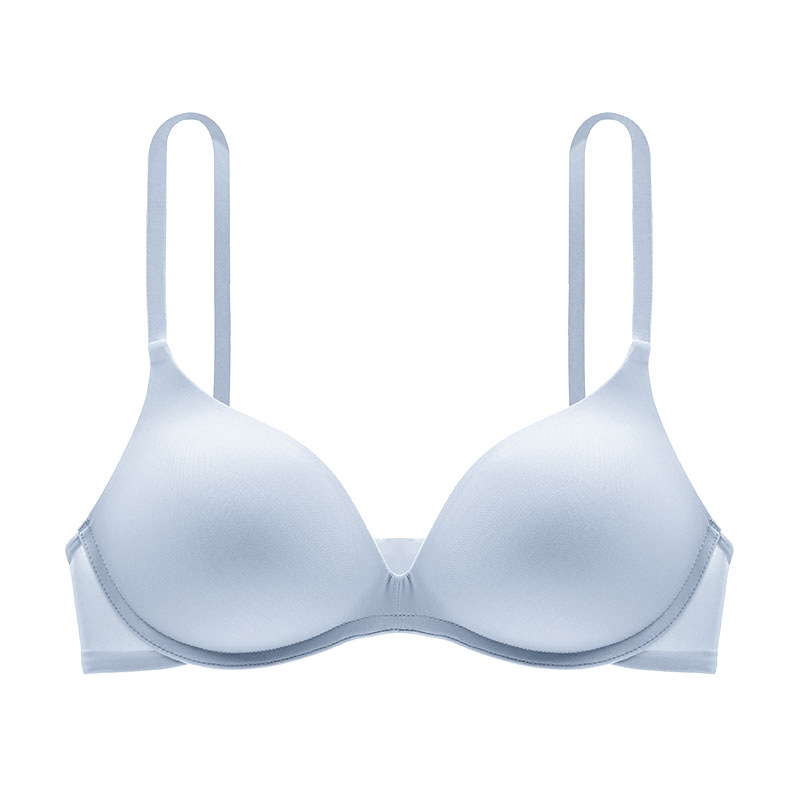 Editha σουτιέν χωρίς ραφές για γυναίκες, νάιλον ύφασμα, cups 3/4 με λεπτό σφουγγάρι, σταθερά διπλά λουριά, πίσω διπλό κούμπωμα