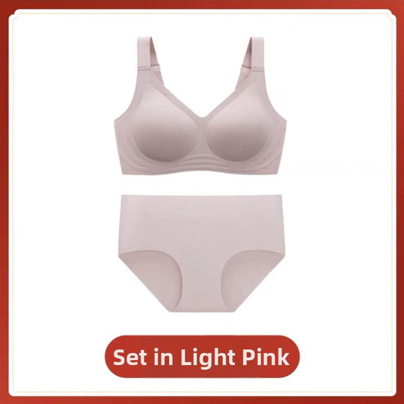 Športový set podprsenky — Košíček 3/4, Tenký tvarovaný košíček, Pevné dvojité ramienka, Zadný trojradový spona, Spandex