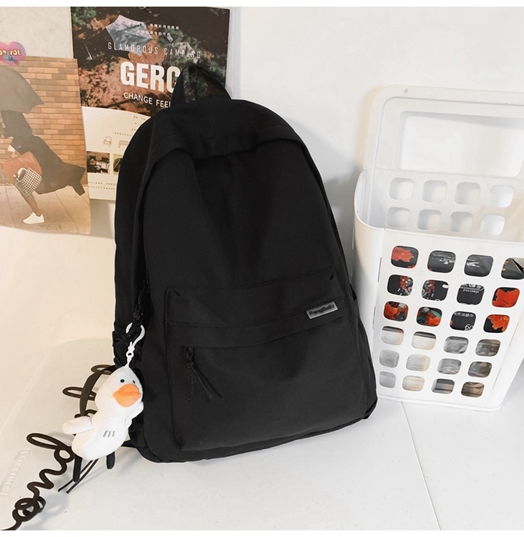 Školski ruksak – unisex, vodootporan, Oxford tkanina, kapacitet 20–35 L, naramenice s zračnim jastukom, stil mladenački kampus