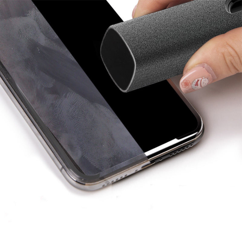 Sprej za čišćenje zaslona za mobitele i prijenosna računala — uklanjanje prašine i mrlja, vodena osnova, 200 g, odvojeno pakiranje