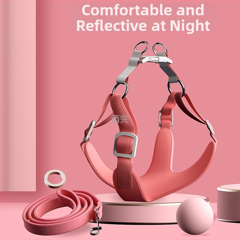 Кучешка каишка и елек в стил раница, гръдни и гръбни презрамки • Марка Wine Finish • Артикул 059 • Категория: Аксесоари • Подкатегория: Ремъци и връзки за домашни любимци