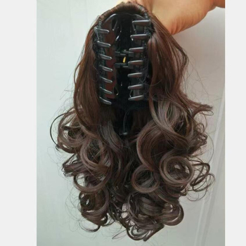 Lófarú paróka, rövid göndör stílus, magas hőálló rostok, Yongrui márka, modell 178