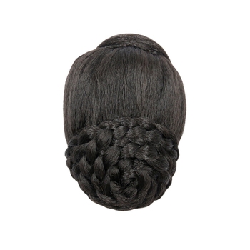 Ponytail peruka, ručno tkanih svilenih vlasi, model 026 BUN, za žene
