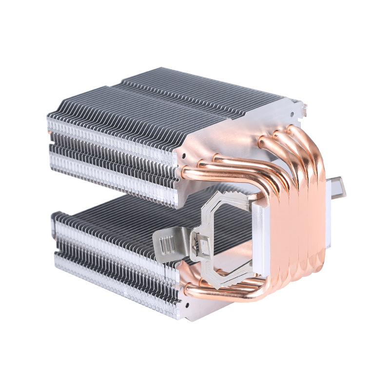 Ψύκτης CPU Ice Tower 600, 6 χαλκού σωληνώσεις μεταφοράς θερμότητας, σύνδεση χαλκού-αλουμινίου, υδραυλικό ρουλεμάν, αθόρυβη λειτουργία, 2000 RPM