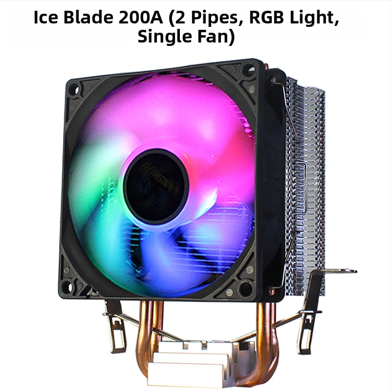 Ψύκτης CPU Ice Tower 600, 6 χαλκού σωληνώσεις μεταφοράς θερμότητας, σύνδεση χαλκού-αλουμινίου, υδραυλικό ρουλεμάν, αθόρυβη λειτουργία, 2000 RPM