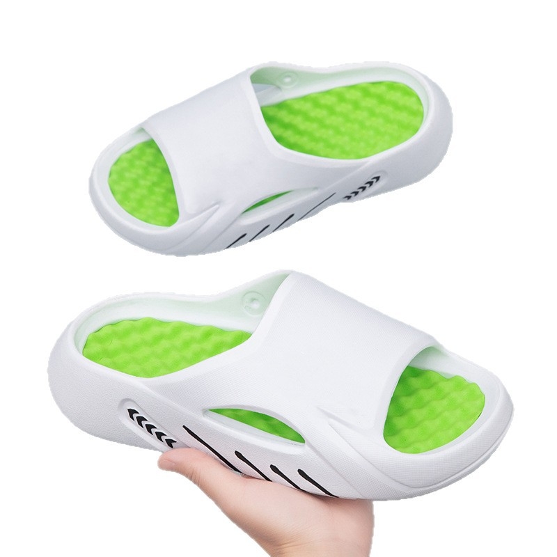 Унисекс EVA чехли с дебела противохлъзваща подметка за вътрешна и външна употреба, инжекционно формована подметка