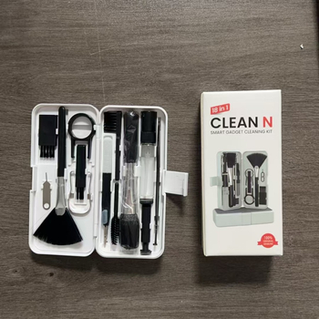 Set de curățare 18 în 1 pentru notebook, telefon, computer și căști | Material ABS | Model Q10q19 | Greutate 0,11 kg