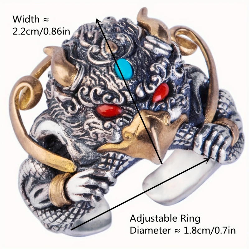 Narukvica s motivom životinja/Zodijak, elektroplatiranje, Novi kineski stil, Unisex