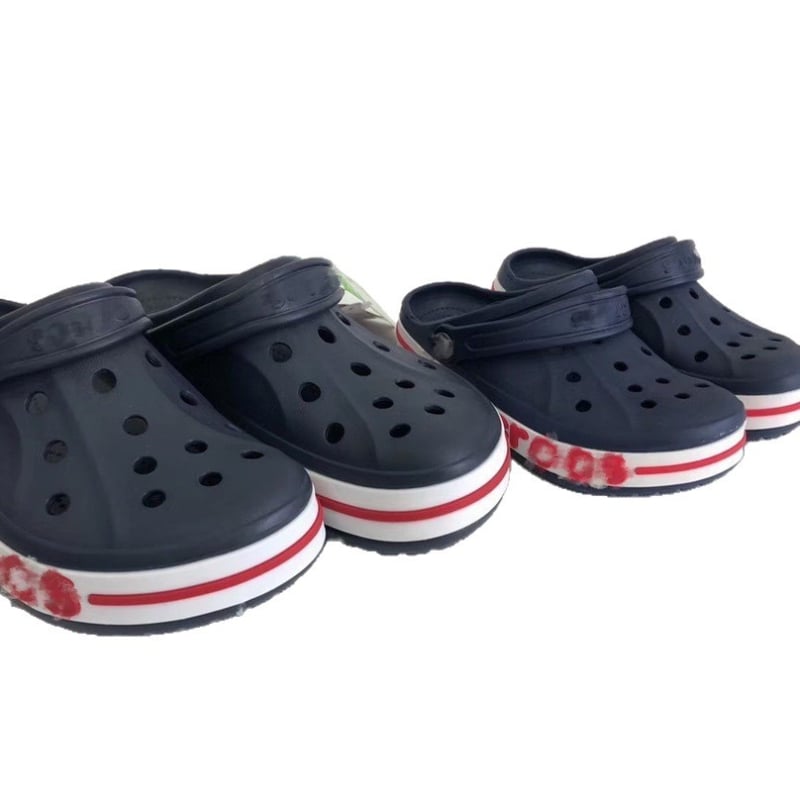 Uniszex EVA Crocs papucs, 2–3 cm vastag talppal, Baotou stílus, gyorsan száradó, légáteresztő