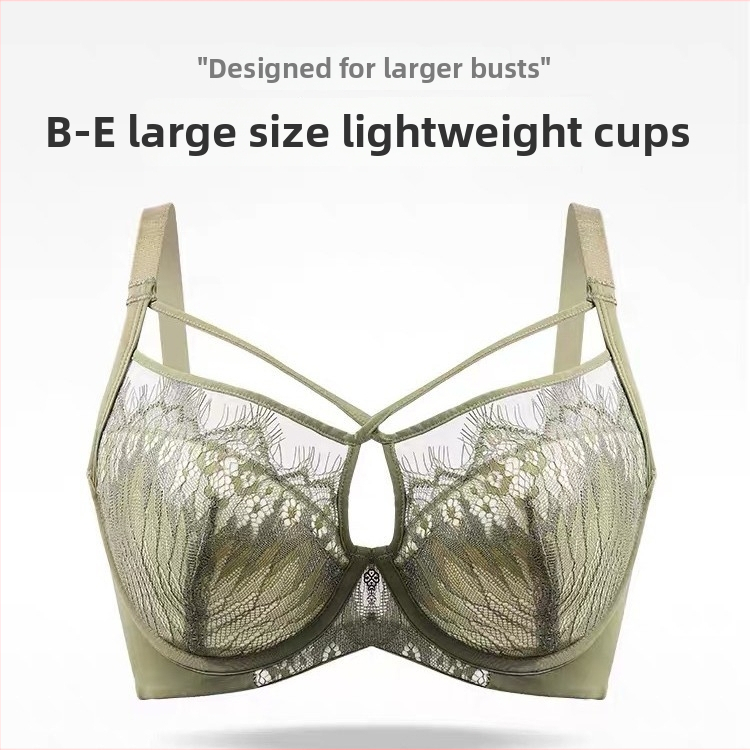 Csipkés Push-Up melltartó készlet, kosár 3/4, formázott kosár, felső vékony és alsó vastag rész, puha acélgyűrű, rögzített vállpántok