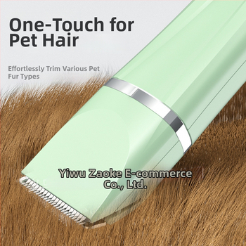 Trimmer electric pentru animale de companie – patru în unu pentru pisici și câini, cap de pilire a unghiilor, lavabil, carcasă ABS