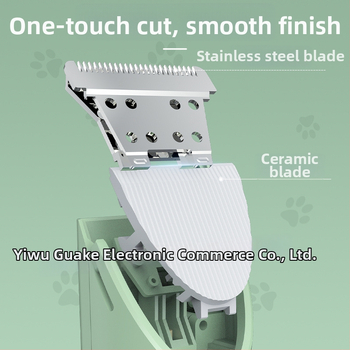 Trimmer electric pentru animale de companie – patru în unu pentru pisici și câini, cap de pilire a unghiilor, lavabil, carcasă ABS