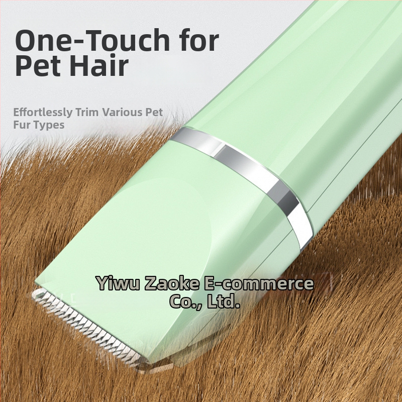 Trimmer electric pentru animale de companie – patru în unu pentru pisici și câini, cap de pilire a unghiilor, lavabil, carcasă ABS