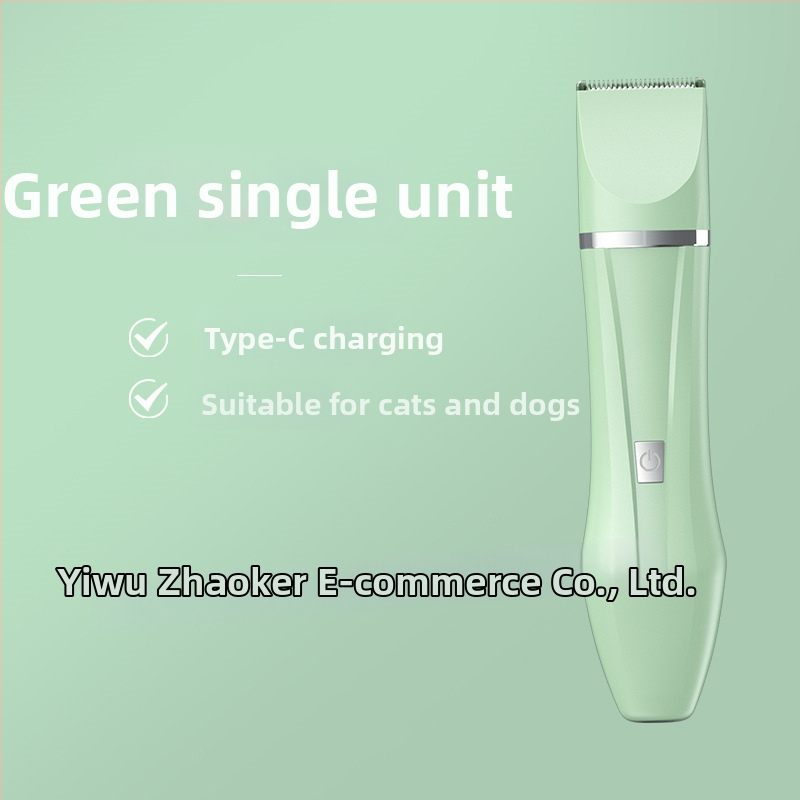 Trimmer electric pentru animale de companie – patru în unu pentru pisici și câini, cap de pilire a unghiilor, lavabil, carcasă ABS