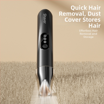 Tăietor de păr pentru animale cu lamă lată, încărcabil, funcționare silențioasă, pentru pisici și câini, model H8